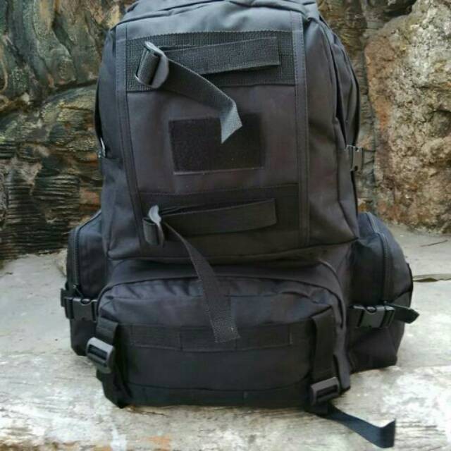 Termurah Ransel army lebanon hitam Polyester/ D300 / Cordura