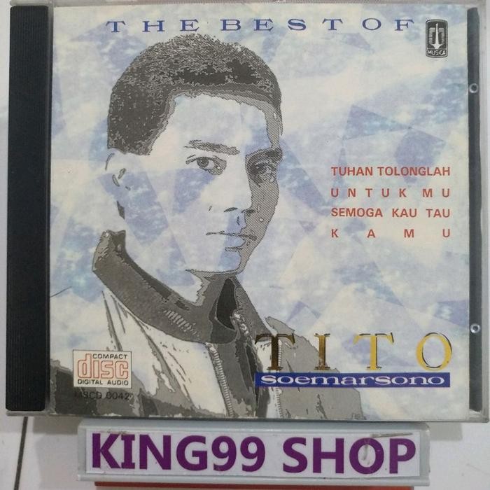 CD TITO SOEMARSONO - THE BEST OF. kahitna rita effendy yana julio imaniar mus mujiono kla project in