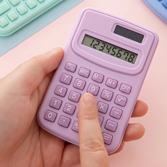 

HKM MURAH HOKI COD Kalkulator Aesthetic 8 digit - Kalkulator Desain Macaroon / Pocket Calculator Elegan KALKULATOR MINI KOTAK 888