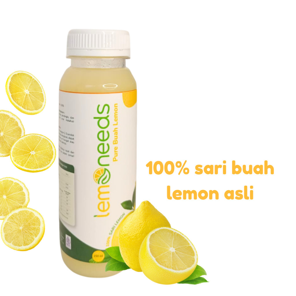 

Minuman Lemon Segar Sehat 100% dari Sari Buah Lemon Minuman Vitamin C Alami Merk Jenisa