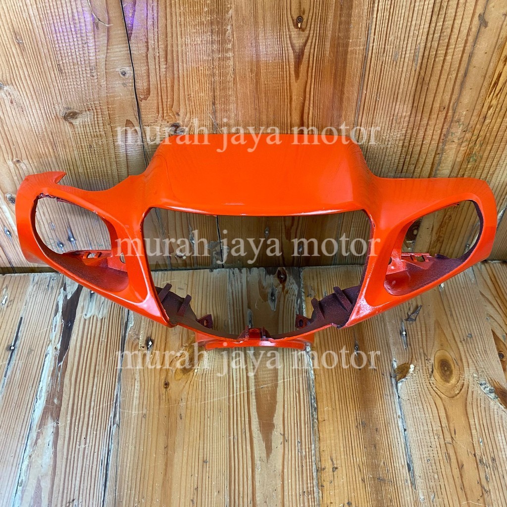 Batok kepala depan lampu Fizr Fiz R / Vega Lama Orange
