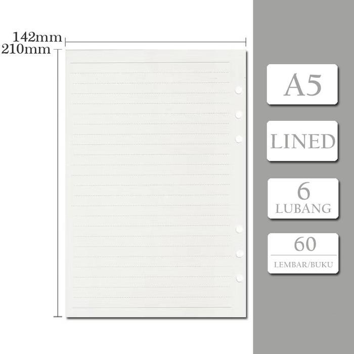 

Notebbok Buku BinderA5 B5 Tulis Sekolah Diary Aesthetic Buku Catatan Buku NoteLose Leaf Binder Kuliah-stazionario - A5-6lubang-Line