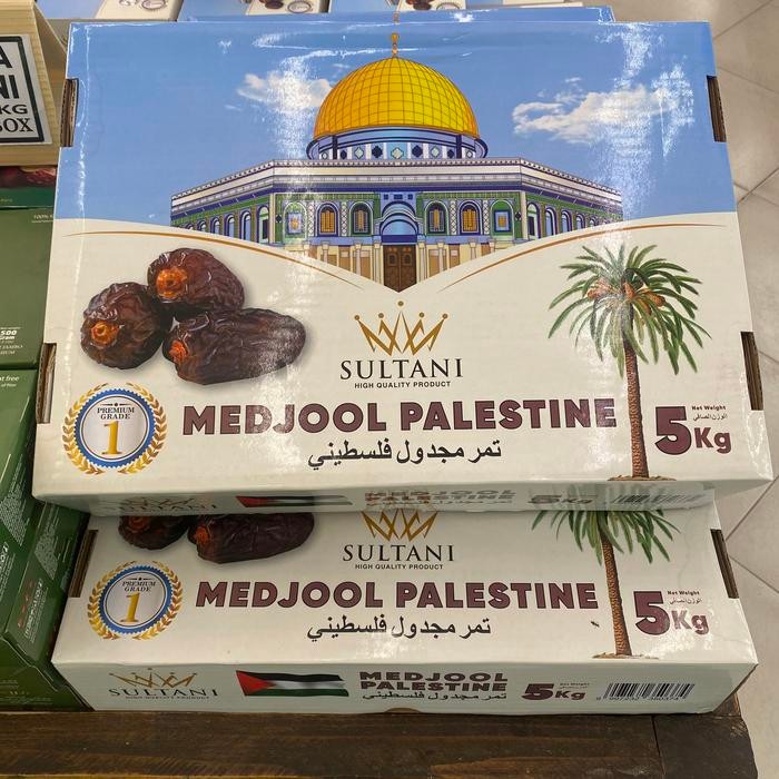

Kurma medjool palestina sultani jumbo super 5 kg