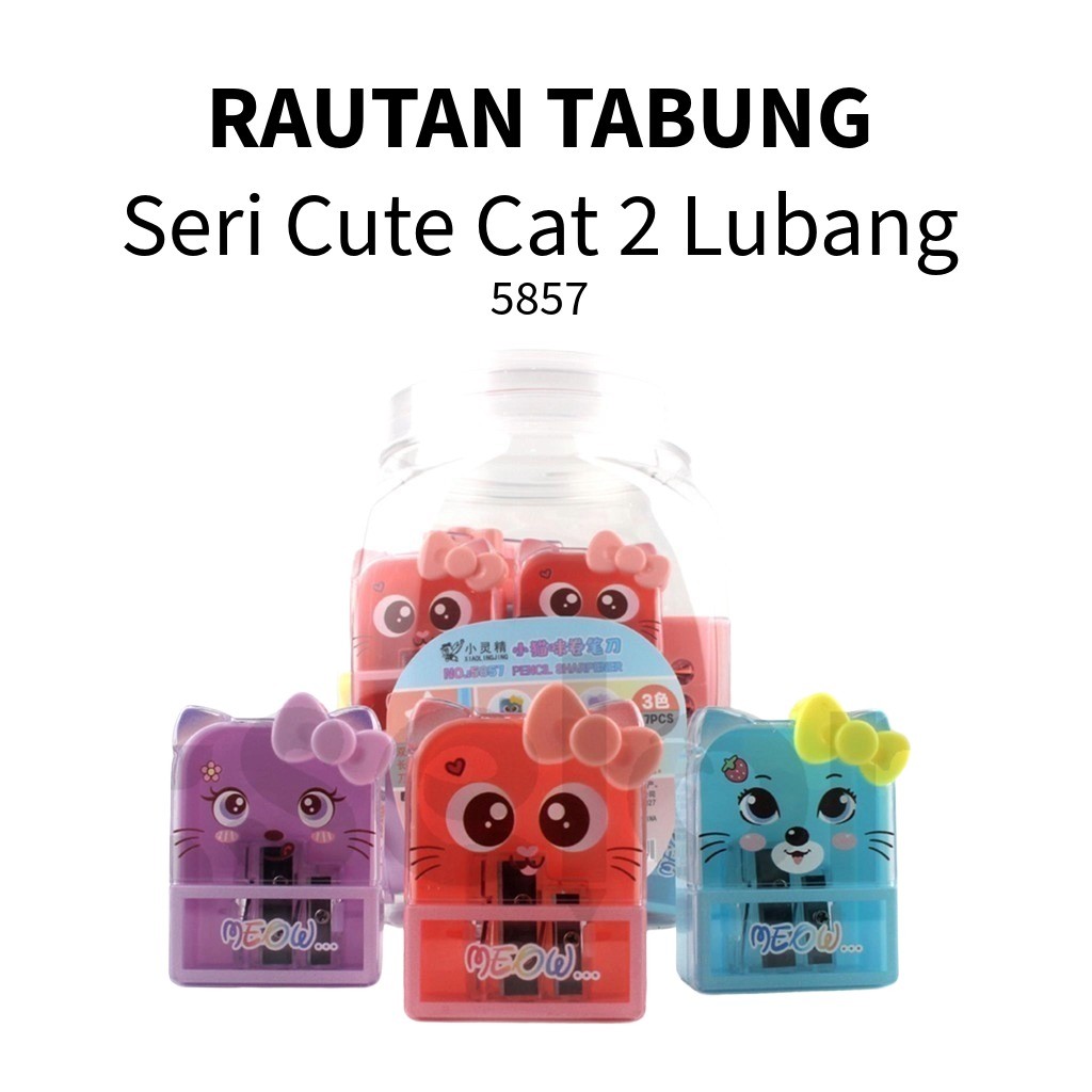 

♚1pcs Rautan 2 lubang CAT Meow / Rautan XIAOLINGJING 5857♚