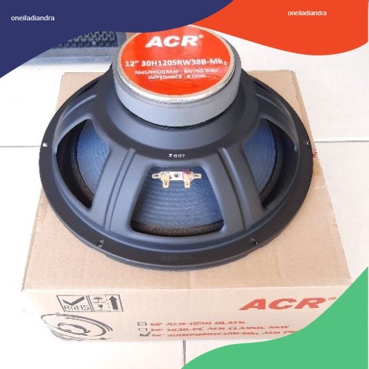 Speaker Woofer 12" 12 inch ACR 38B 30H120SRW38B MK1