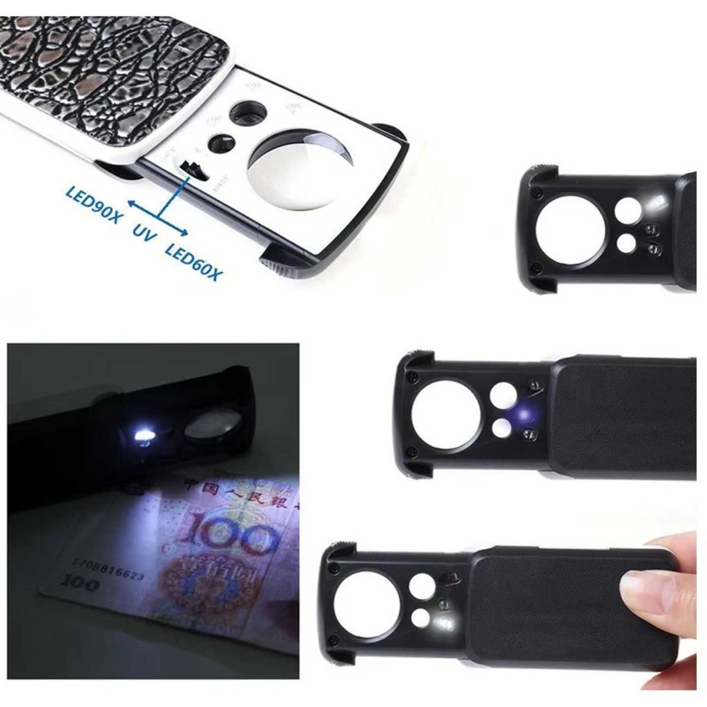 

TAMSTRE Januel Kaca Pembesar Magnifying Glass Jewelry Repair Tool with LED - NO.774-3ZX1