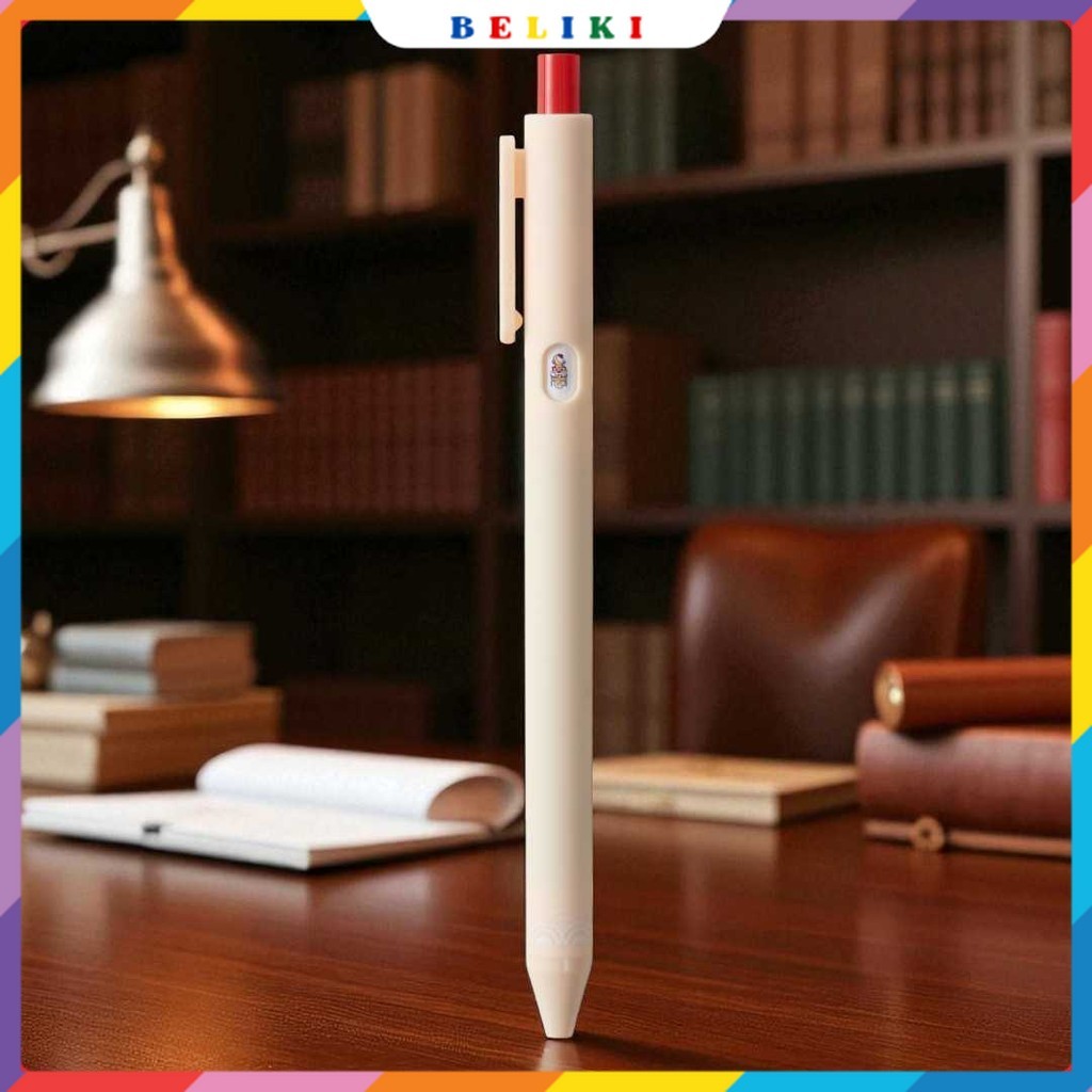 

Kaco Pena Pulpen Gel Small Window Pattern Quick Dry Black Ink 1 PCS - K1053