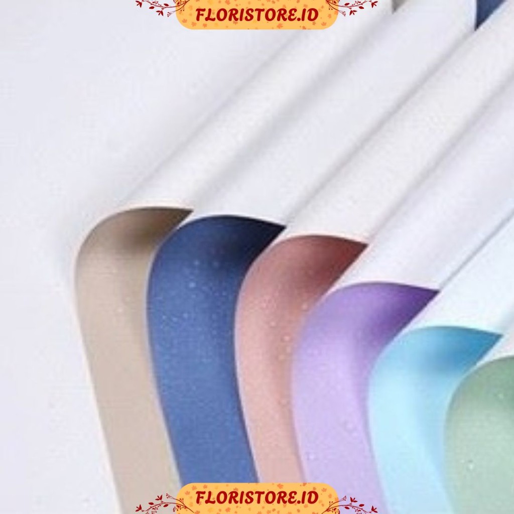 

TWO COLOR WHITE PAPER / Flower Wrapping / Cellophane / Wrap / Kertas Bunga / Kertas Kado / Flower Paper / Kertas Grosir
