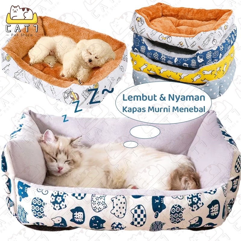 Tempat Tidur Kucing Tempat Tidur Anjing Alas Tidur Kucing Jumbo Kasur Kucing Empuk Pet Bed