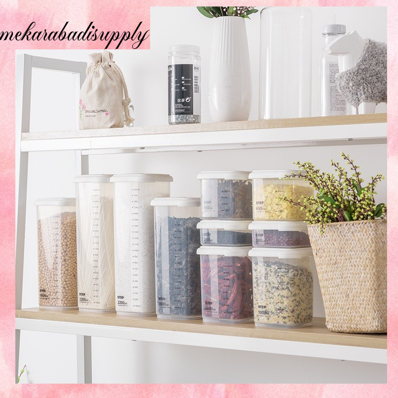 Toples Plastik Murah Bening Kotak Kecil Makanan Ringan Unik Kulkas