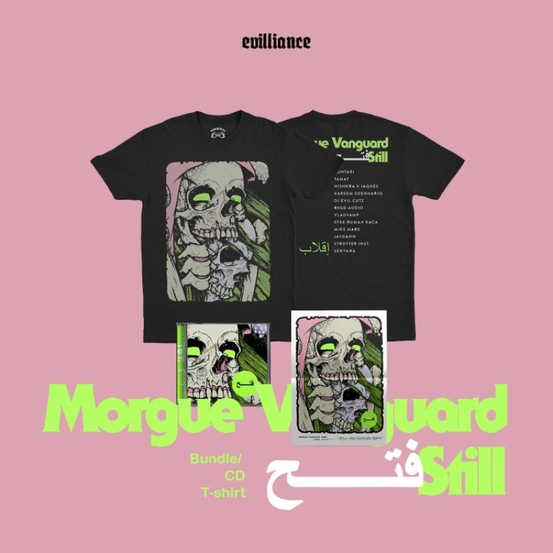 [BS] Morgue Vanguard x Still "Iqlab: Fateh Remix/Reinterpretation Projet" Bundle CD T-shirt