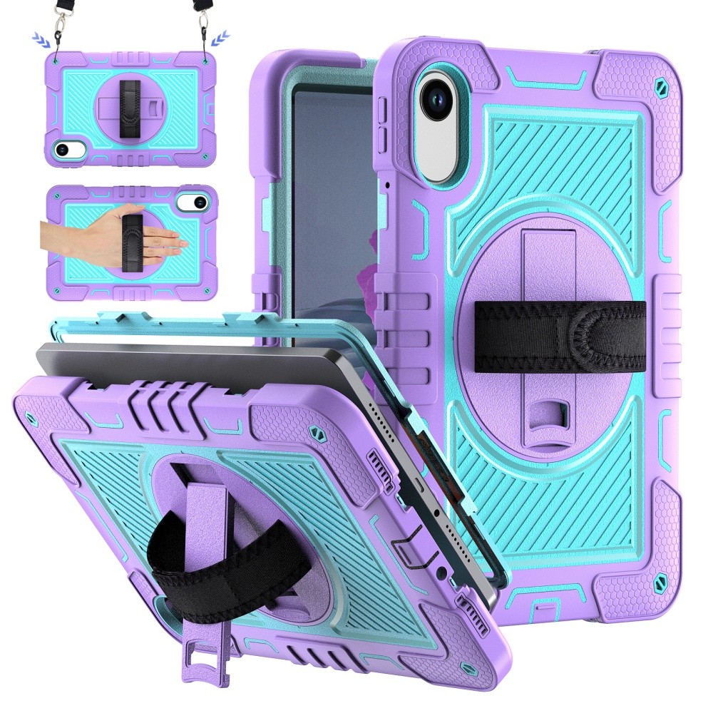 

Capa para redmi pad 2 2025 11 polegadas à prova de choque kickstand crianças tablet capa para redmi pad 2 11 "2025 alça de ombro mão