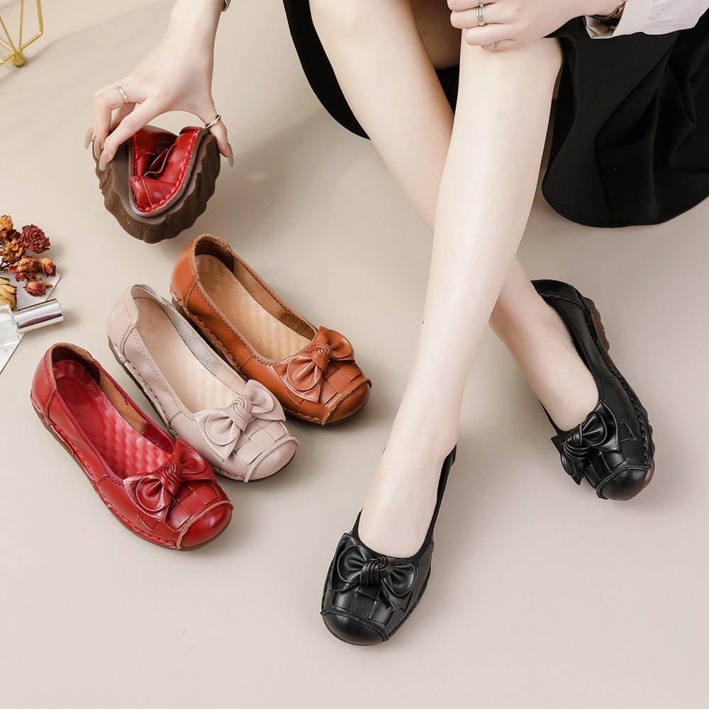 Sepatu Clarks new pita Sepatu  woman / clarks wanita kulit asli Wanita melati flat shoes