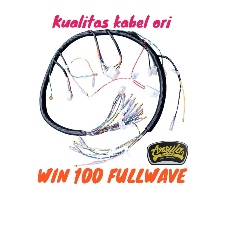 kabel body Honda win 100 win100 fullwave bahan kabel ori