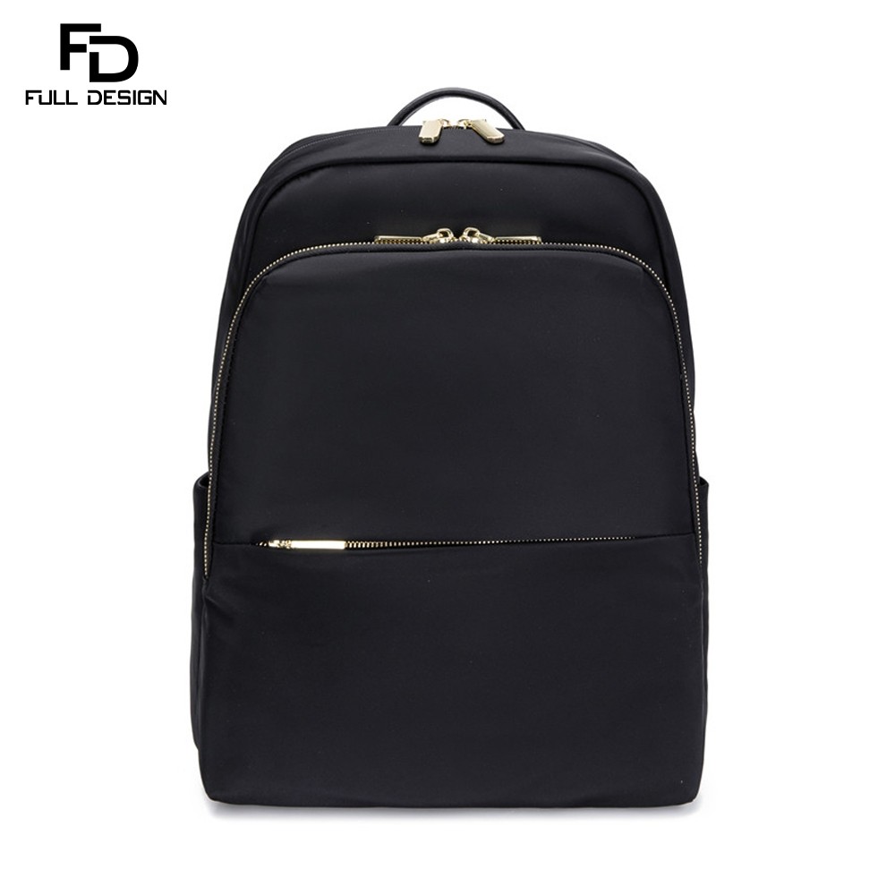 Full Design Kinsley Tas Ransel Wanita Anti Air Laptop 14 Inci Backpack