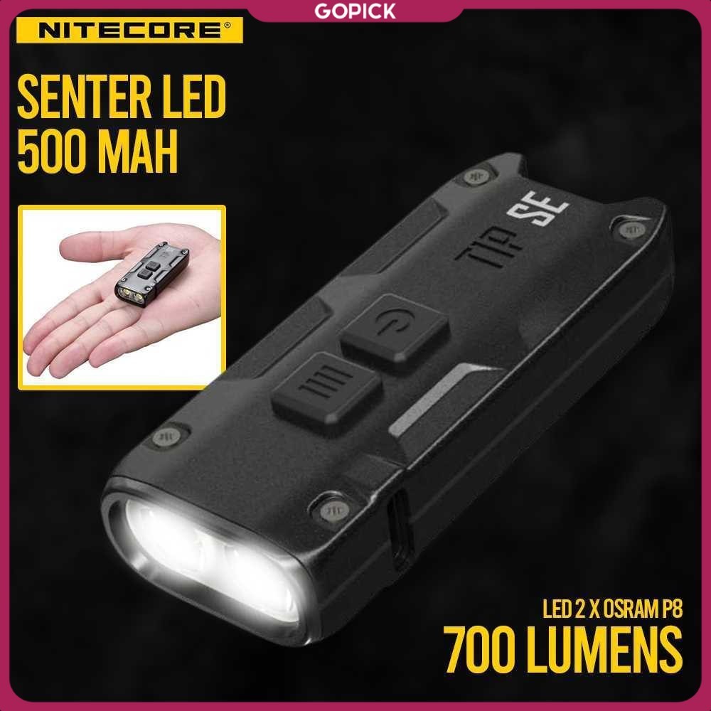 NITECORE Senter LED 2 OSRAM P8 700 Lumens - TIP SE