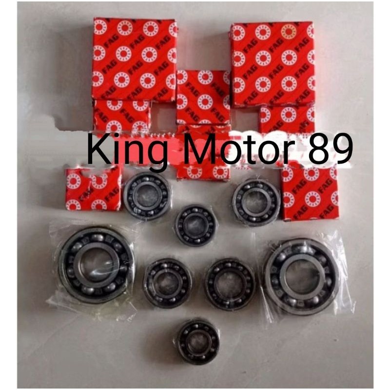 Bearing laher mesin rasio kruk as Suzuki rgroriginal fag c3 8pcs