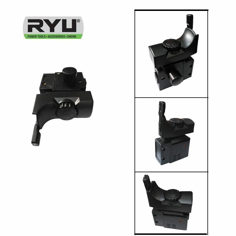 RYU Original Saklar Mesin Bor 10mm Bolak Balik Switch Saklar 10 mm Skakel Sakelar Bor Ryu RDR 10-3RE