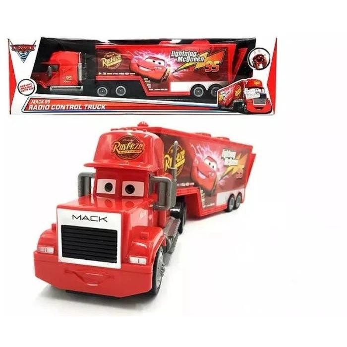 Promo RC Cars Truck Trailer Mack ( Remote Control Car kontainer ) Anak Edukatif