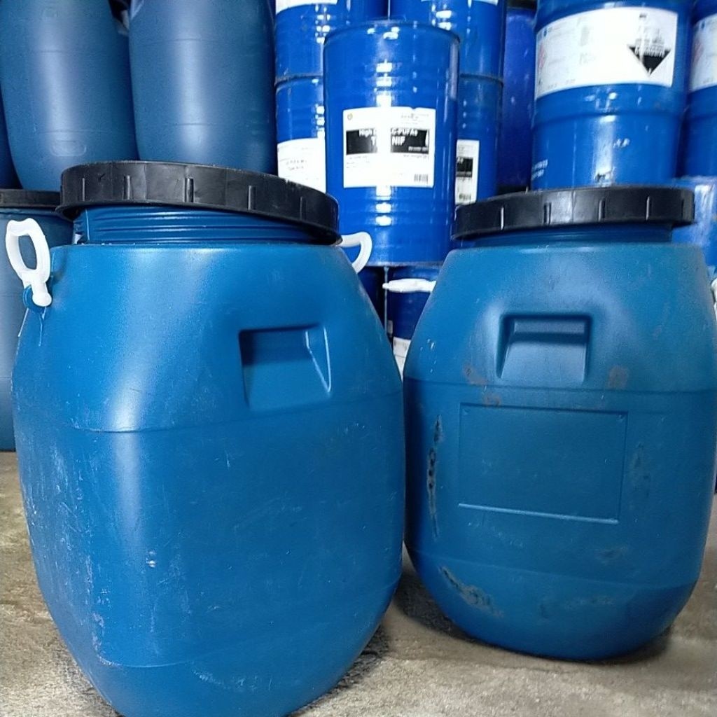 Drum Plastik 50Liter Tutup Putar .Bahan Awet Tahan Cuaca
