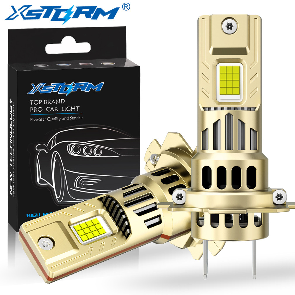 XSTORM H7 H4 LED Car Headlight Bulbs Canbus Lights 80000LM H1 Mini Lamp 4575 CSP Chips Wireless Auto