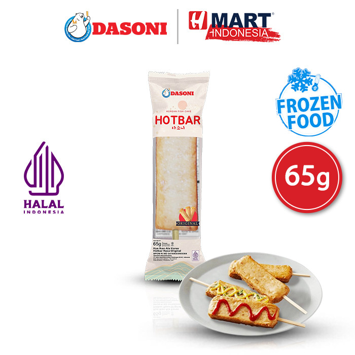 

DASONI Korean Fish Cake Hotbar Original - Kue Ikan Ala Korea Rasa Original 65g