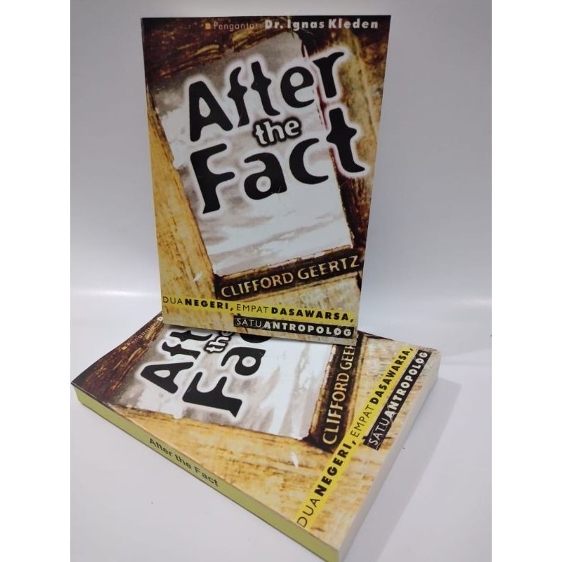 After the Fact ~ Dr. Ignas Kleden