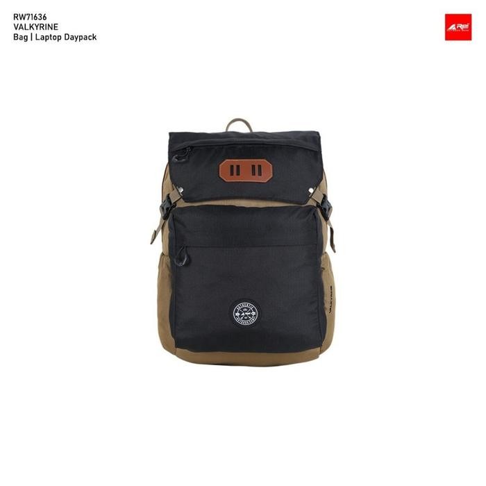 ORIGINAL Tas Ransel Daypack Laptop Valkyrine Arei Outdoorgear - Hitam-Army