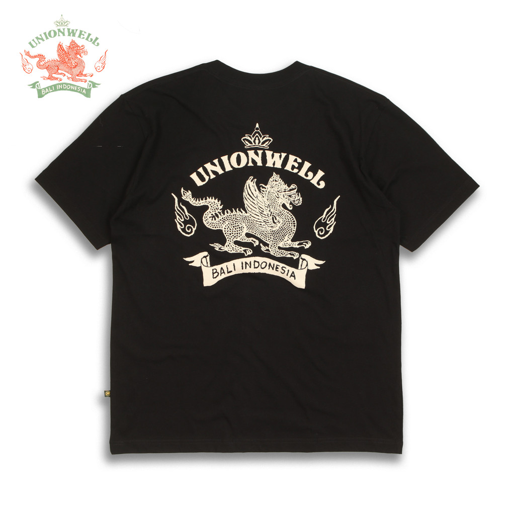 Unionwell T-shirt Original Kaos Taksaka Black