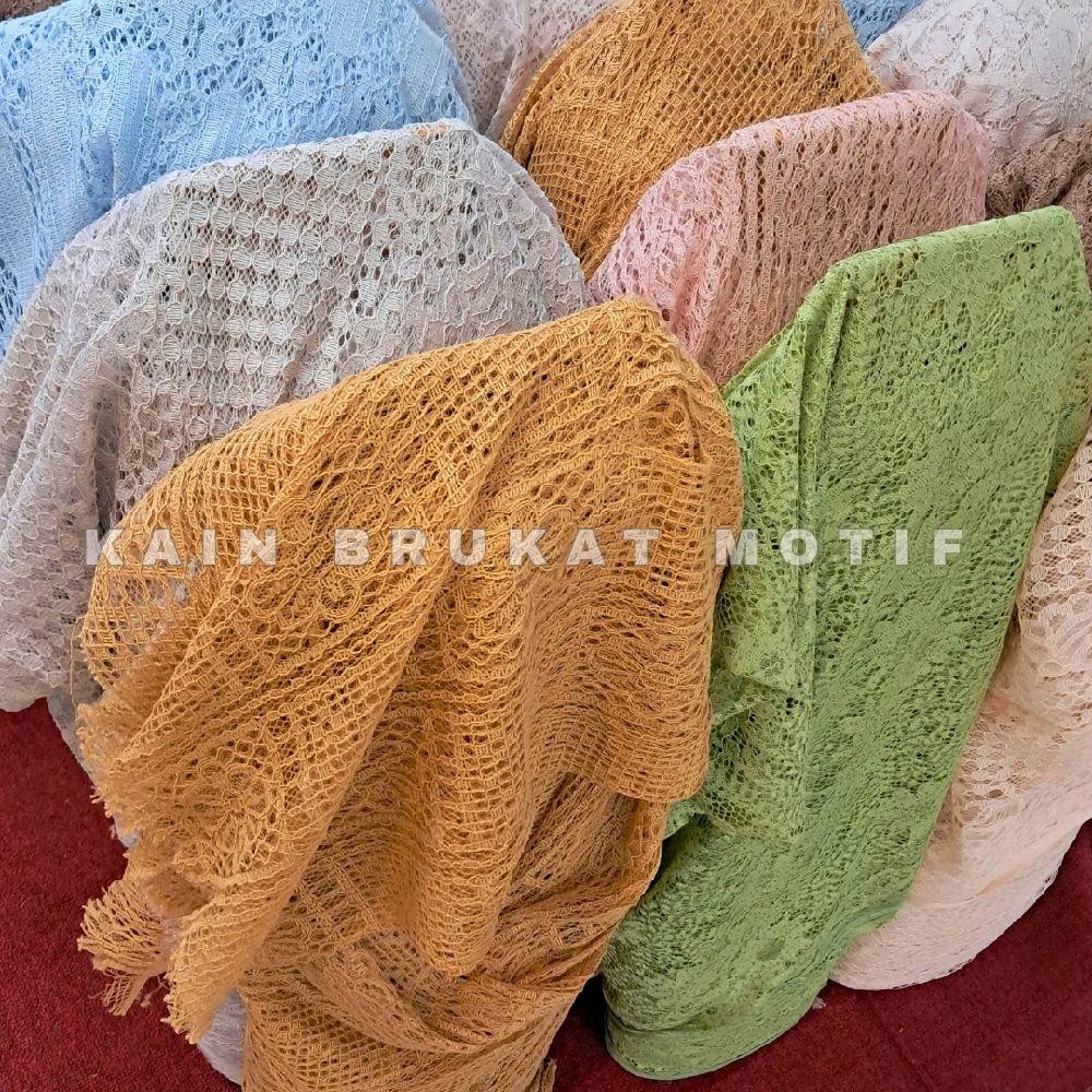 Aneka Kain Brokat Cord Motif Premium Bahan Textile Seragaman Bridesmaid