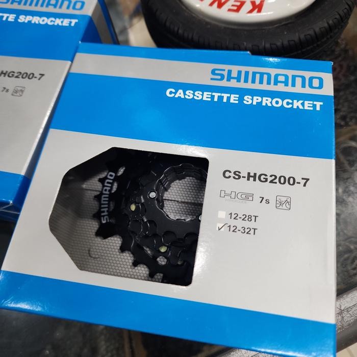 Cassette Sprocket Shimano CS-HG200-7 7 Speed 12-32T