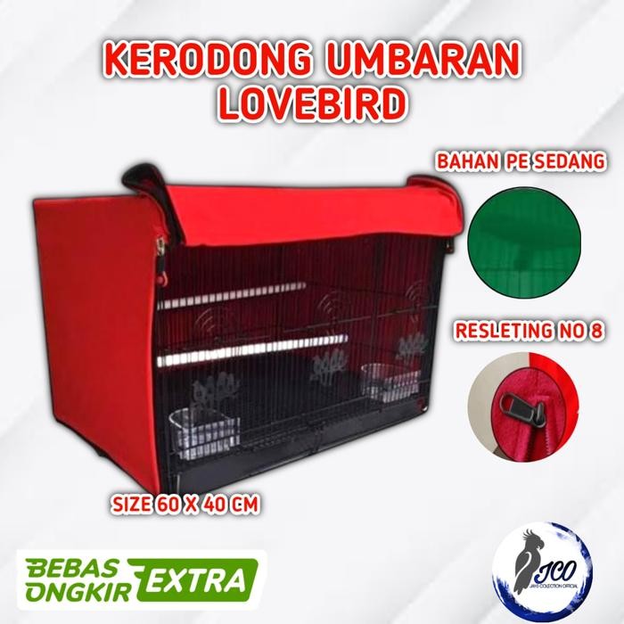 KERODONG KANDANG KOTAK LOVEBIRD KRODONG KANDANG LOVEBIRD KOTAK SIZE L