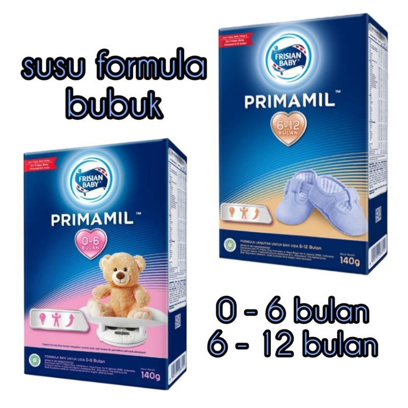 FRISIAN FLAG PRIMAMIL 0-6 / 6-12 BULAN SUSU FORMULA BAYI BENDERA PENGGANTI ASI