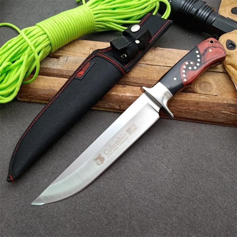 pisau dapur anti karat Columbia SA52 / Pisau Berburu / Survival Kit