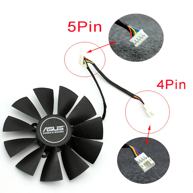 Free Shipping FD9015U12S T129215SU 95mm Video Fan For ASUS MATRIX R9 280X 290X GTX780TI GTX980 GTX97