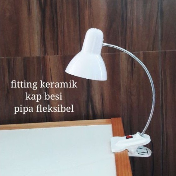 BAR - Lampu meja jepit fleksibel lampu