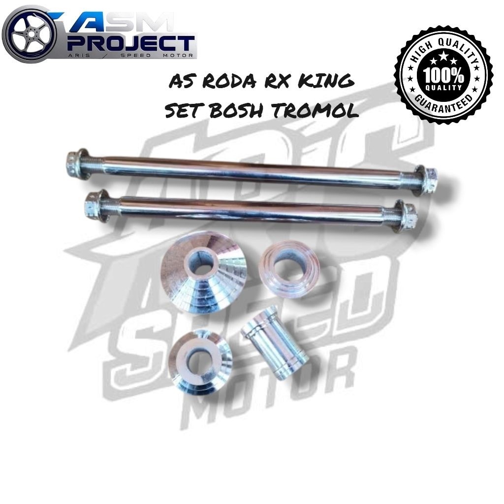 As Roda RX KING Probolt Depan Belakang Swing Arm RX King Custom Anti Karat Set Boshing Bosh Tromol Y