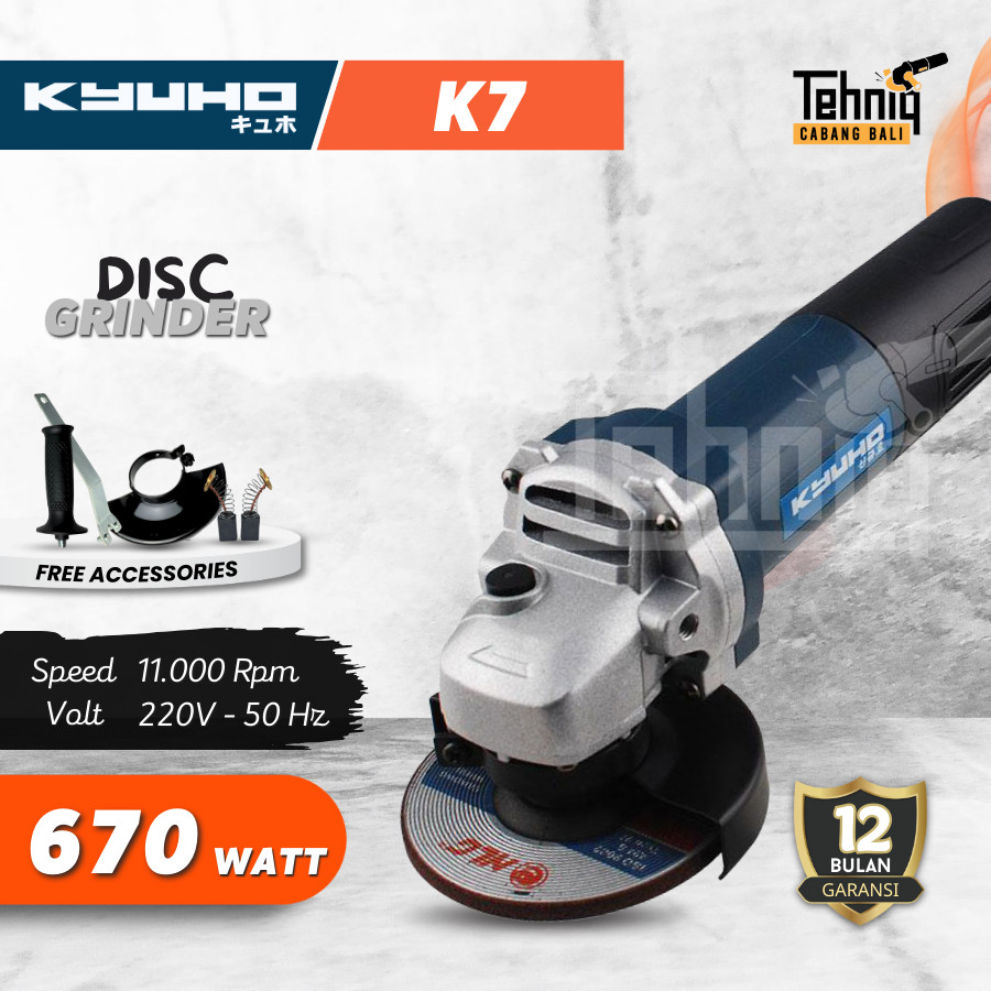 Mesin Gerinda Grinder KYUHO K7 Mesin Gerinda