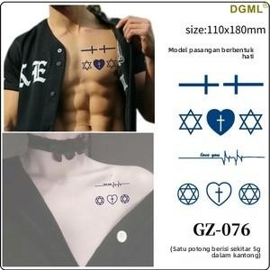 Stiker Tato Herbal, Stiker Tato Tanaman, Stiker Tato Semi Permanen, Stiker Tato Herbal Yang Tahan Ai