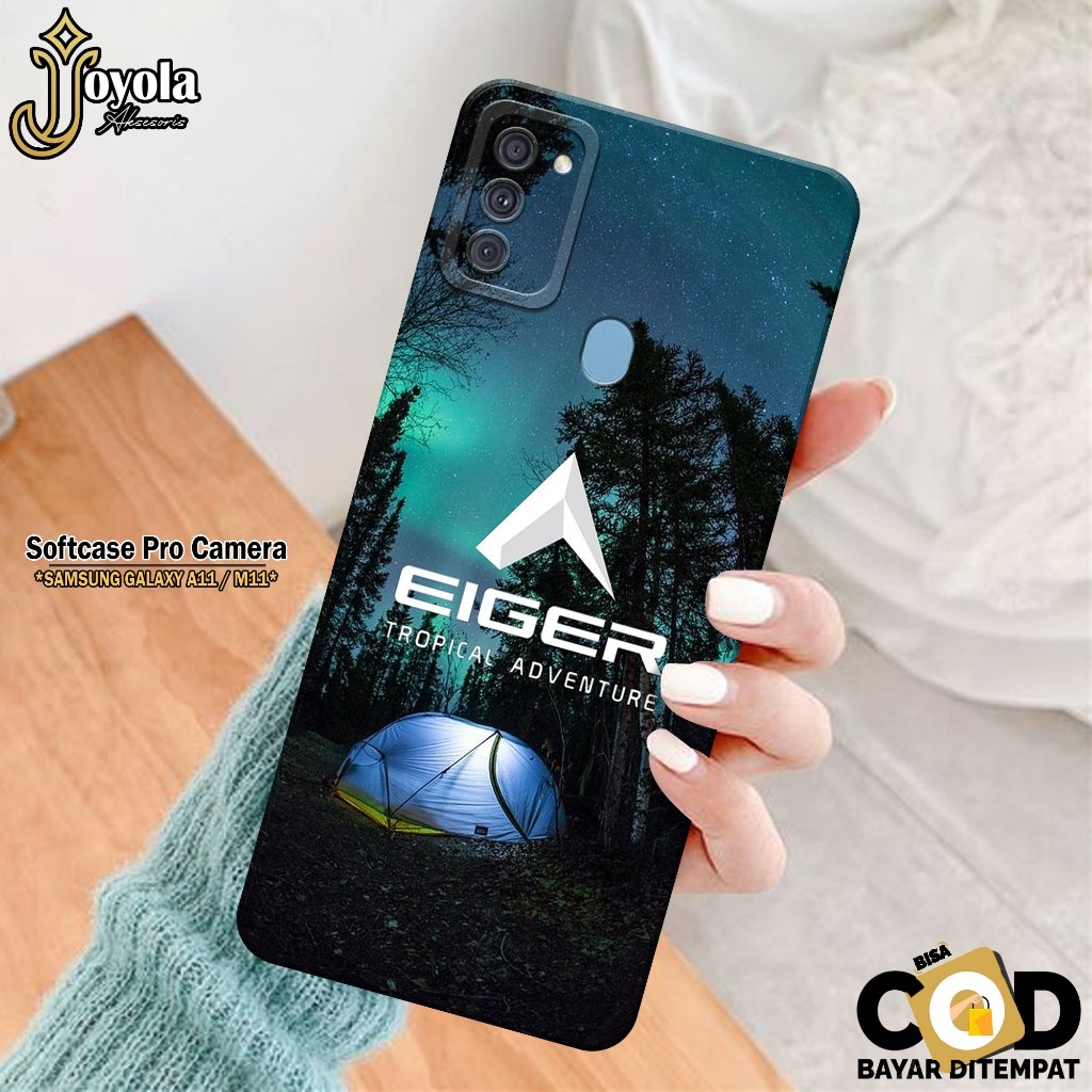 Softcase Samsung Galaxy A11/M11 Terbaru Silikon Pro Camera Fashion Case Branded  Kesing Samsung Gala