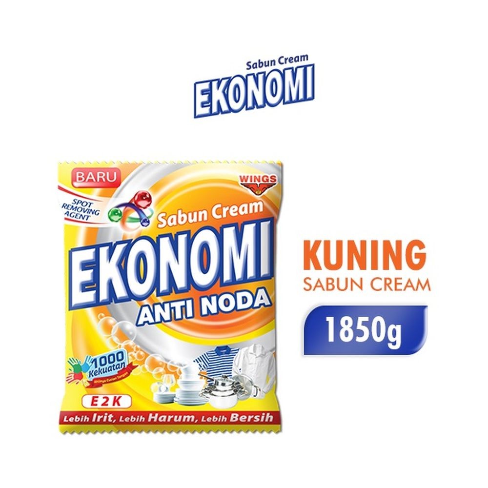EKONOMI SABUN CREAM REFFIL E-2K  1850g