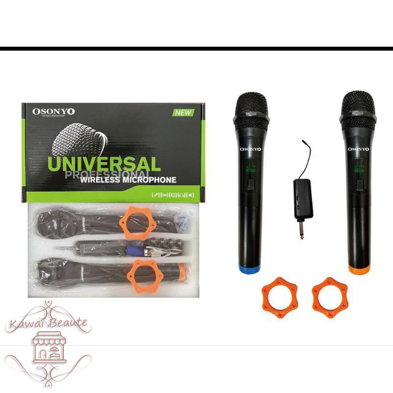 Mic Wireless Tanpa Kabel / Mikrofon / Micropon / Microphone o Sony