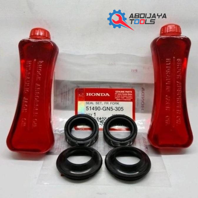 PAKET Oli shockbreaker sil seal shock sok depan beat supra vario 110 125 Motorcycle