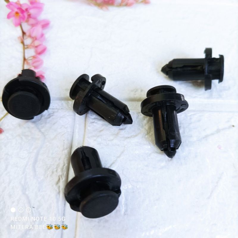 Kancing Bemper Panjang jazz brio mobilio freed hrv segala mobil honda original klip bemper