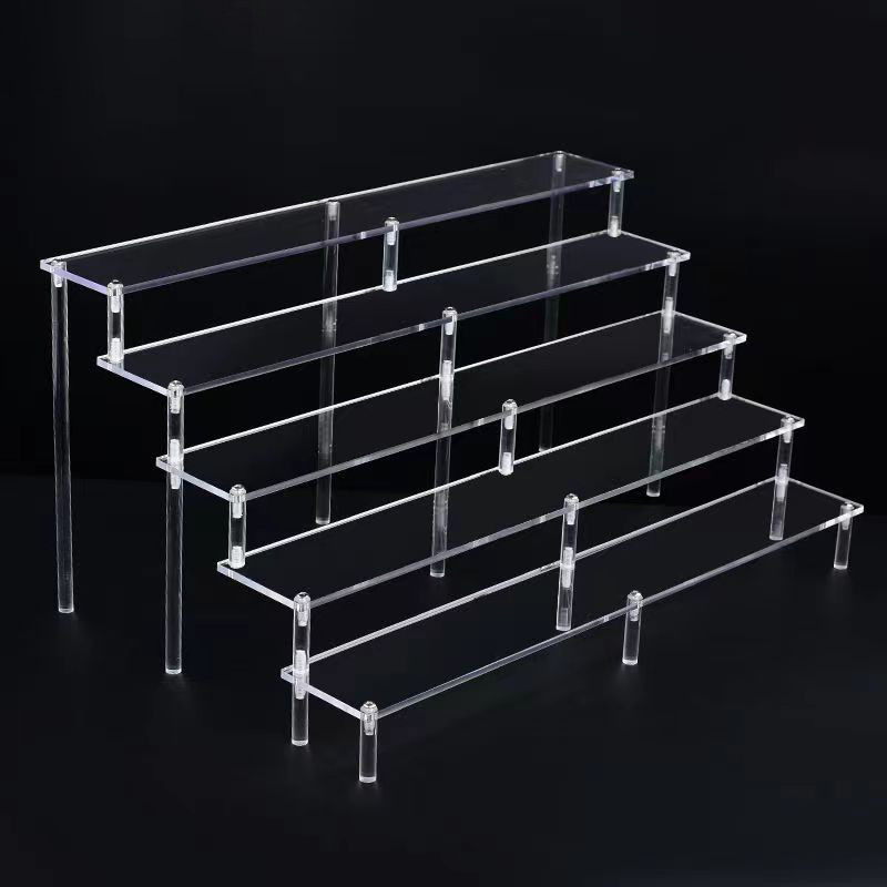 Transparent Acrylic Display Stand Cosmetic, Jewellery, Blind Box Toys, Car Model Display Stand Multi