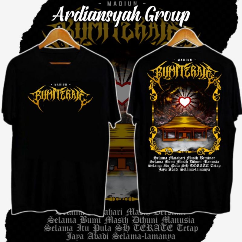 (COD) Kaos PSHT MADIUN BUMI TERATE