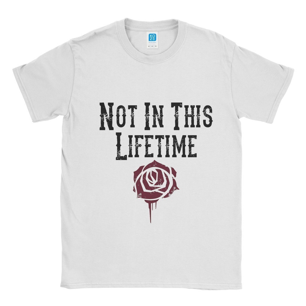 BAND -  Guns N Roses Not In This Lifetime T-Shirt - Baju Kaos - Cotton Combed 24s Kaos Katun Premium