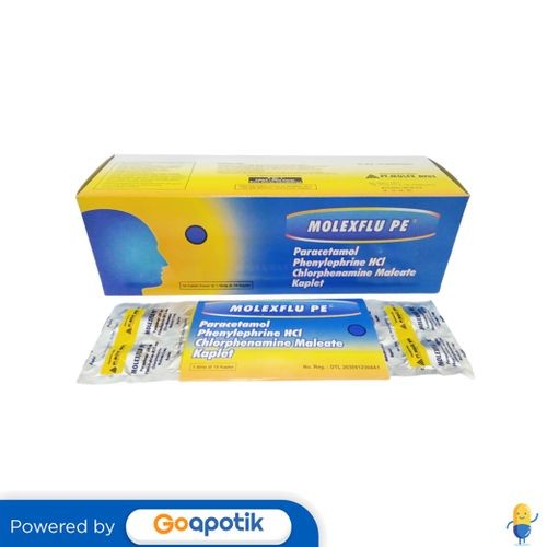 Molexflu Pe Box 100 Kaplet