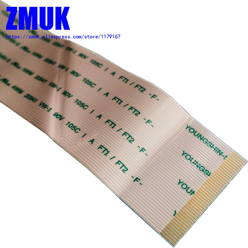 850Pins Reverse Type FFC YOUNGSHINS AWM 20941 VW1 90V 105C Flexible Flat Cable
