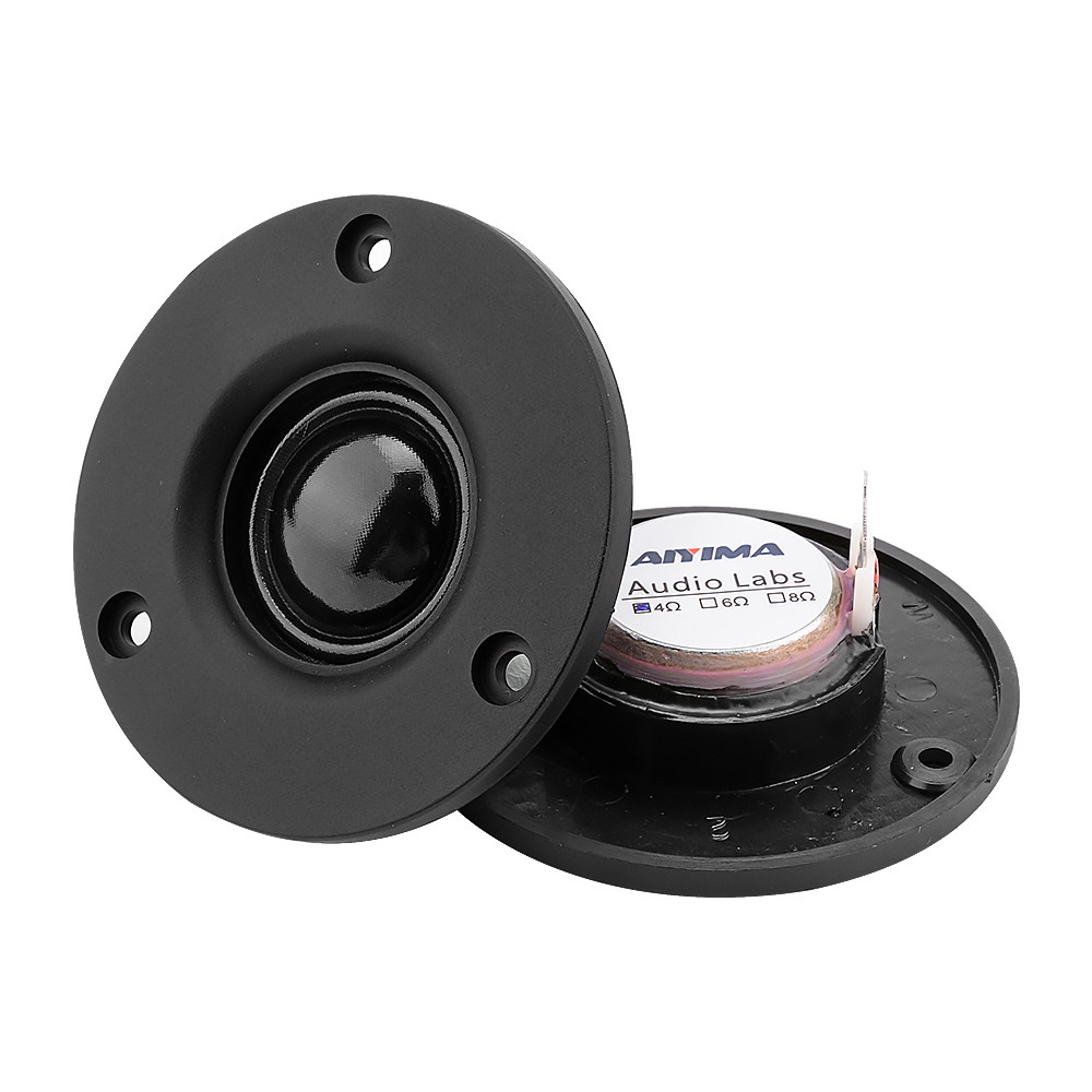 AIYIMA 2Pcs 3 Inch Tweeter Sound Music Speaker 25 Core Silk Membrane 4 6 Ohm 20W Treble HIFI Speaker